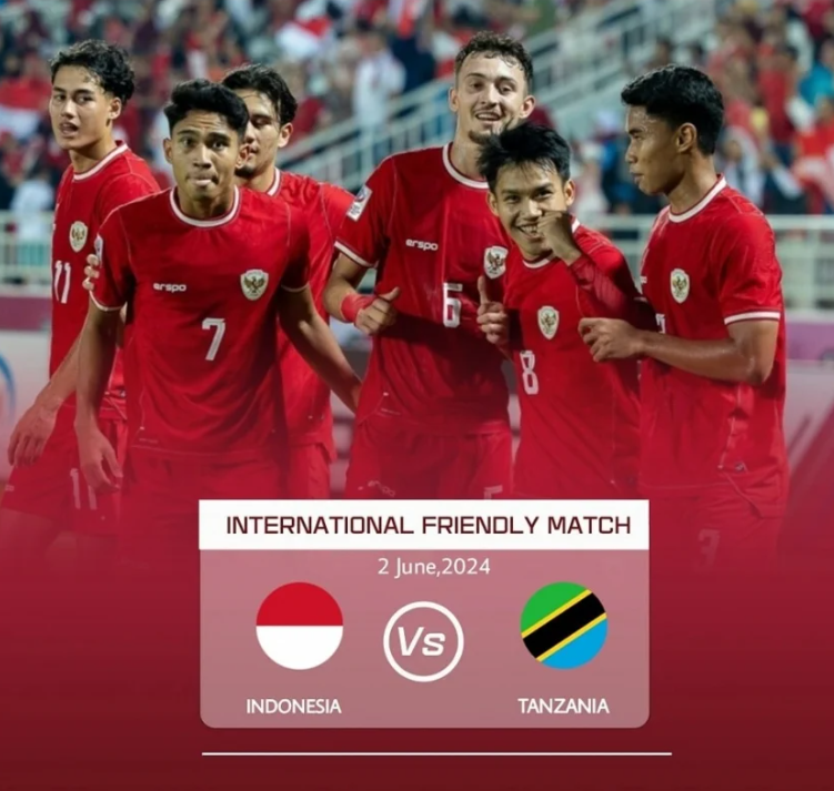 Indonesia đá giao hữu với Tanzania trước VL World Cup