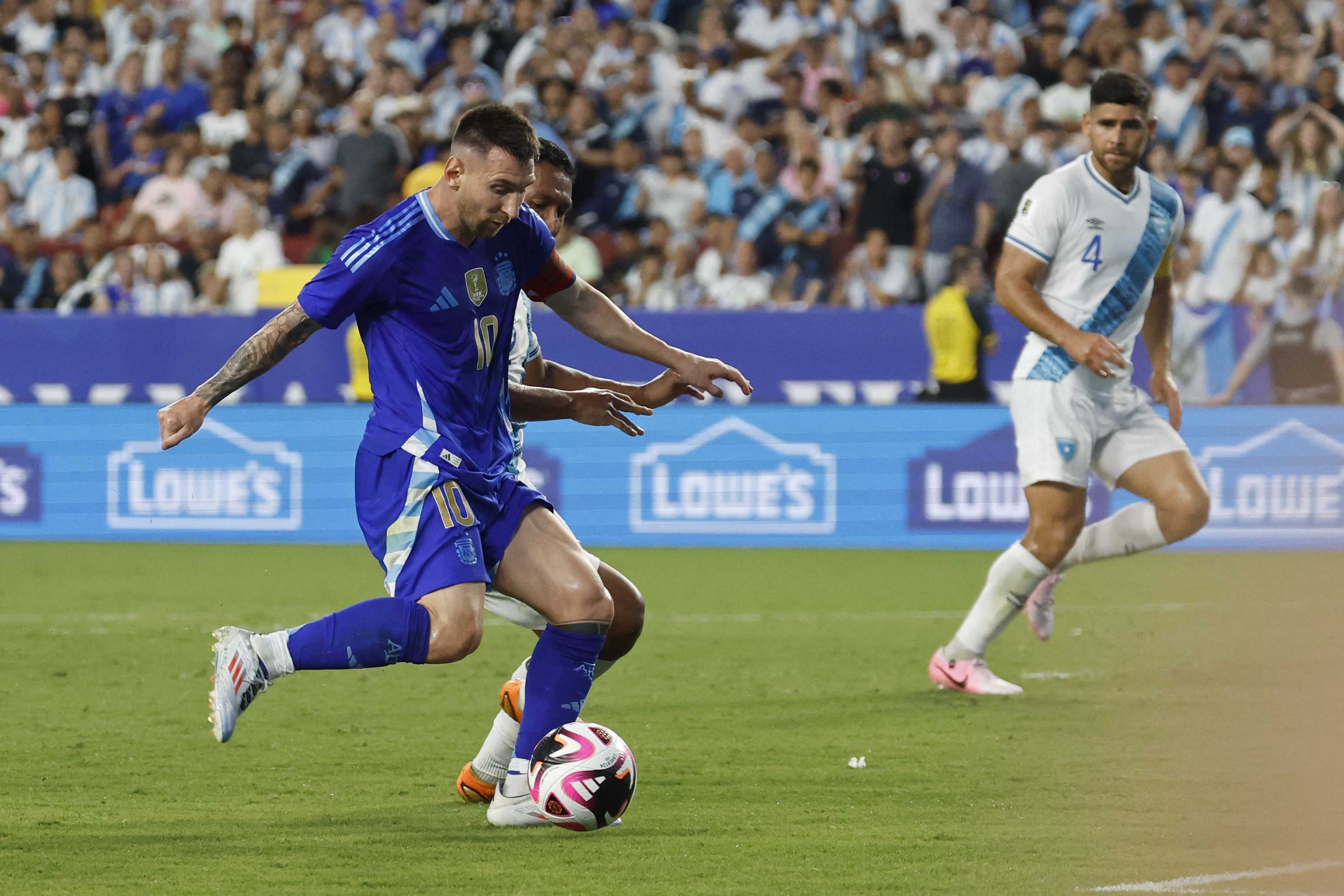 Mỹ - Giao hữu: Argentina 4-1 Guatemala