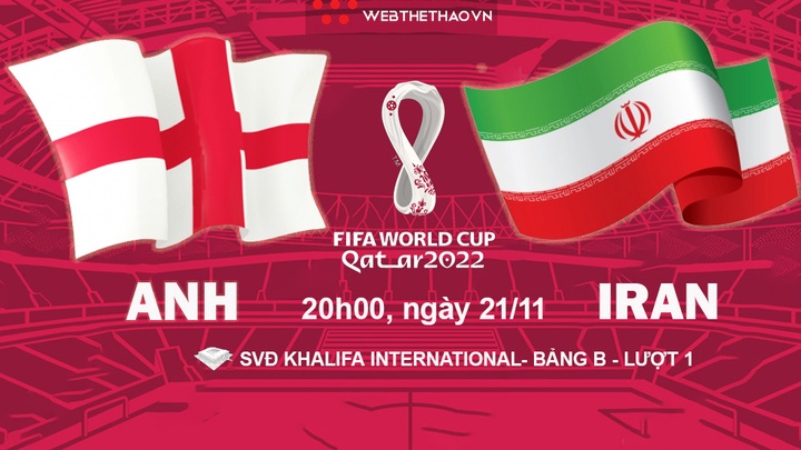 World Cup 2022: Soi kèo anh vs iran, trận đấu 8 bàn thắng lịch sử