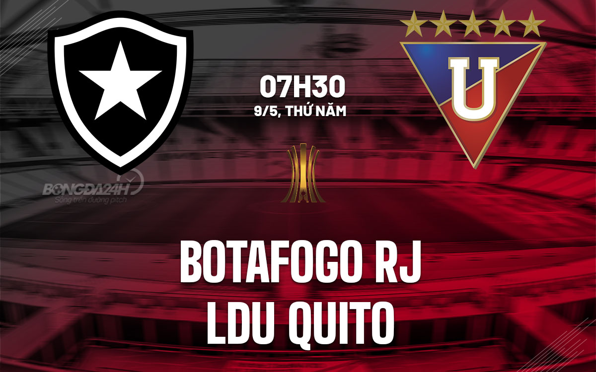 Nhận định bóng đá Botafogo vs LDU Quito, 07h30 ngày 9/5